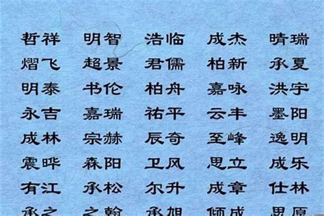 起名大全