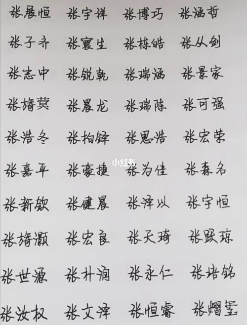宝宝起名大全姓张传字辈