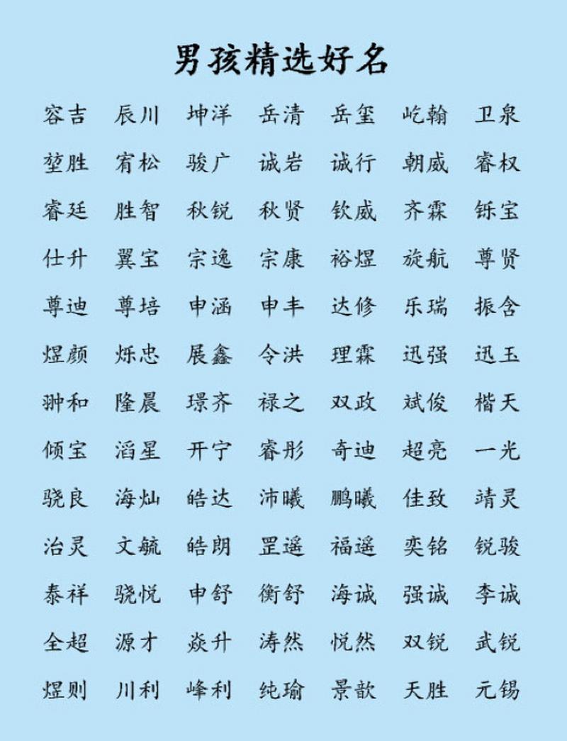 双胞胎宝宝起名大全免费取名