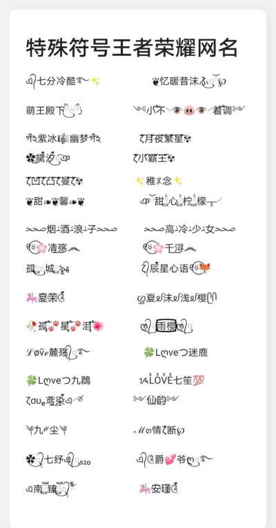 1.网名符号的起源与发展