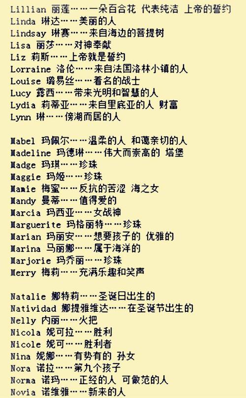 英文名字互译