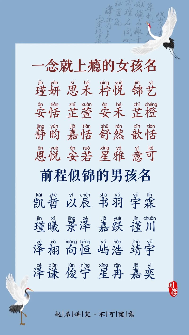 很文化的名字