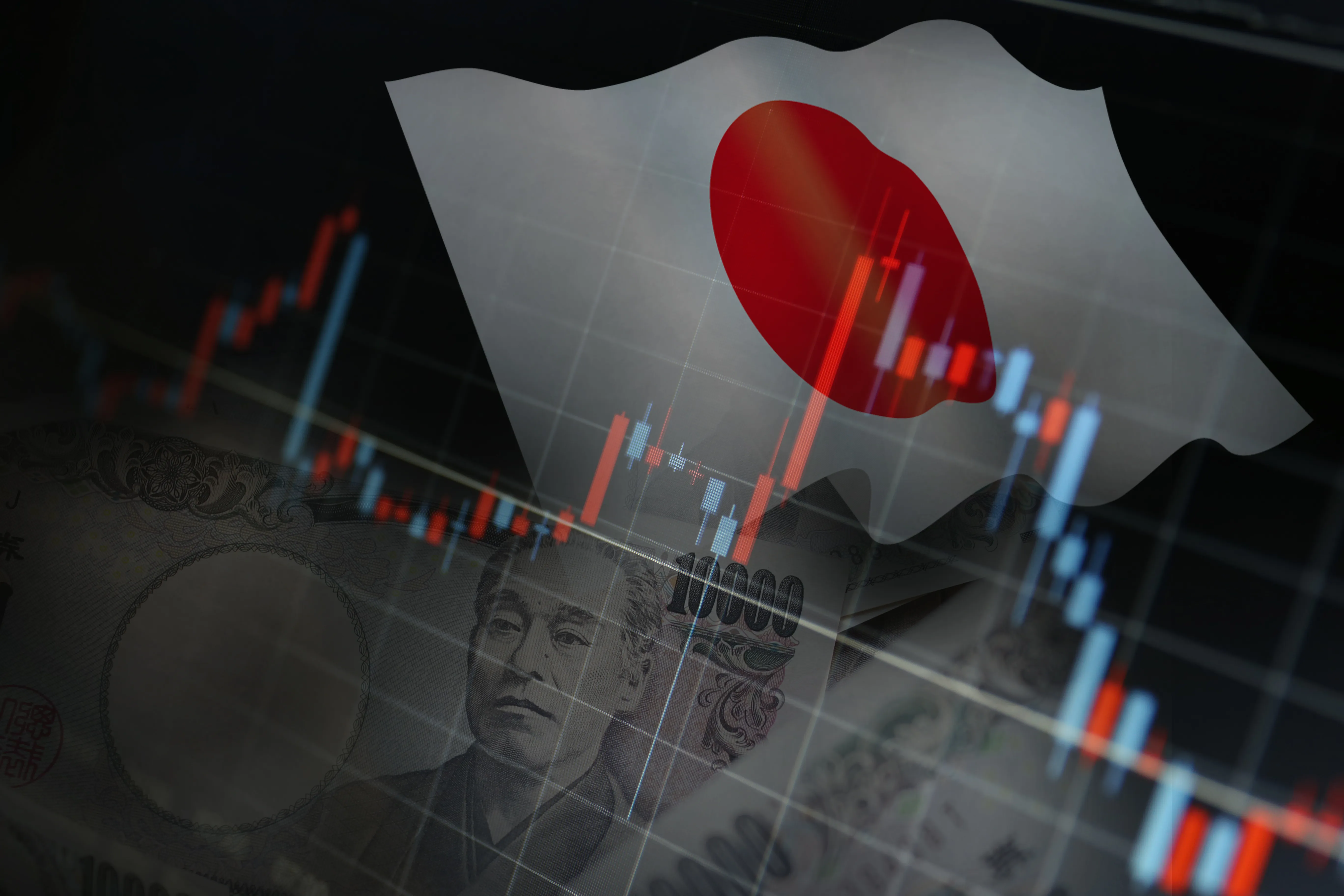 日本高于预期的赤字和下降的出口：金融分析