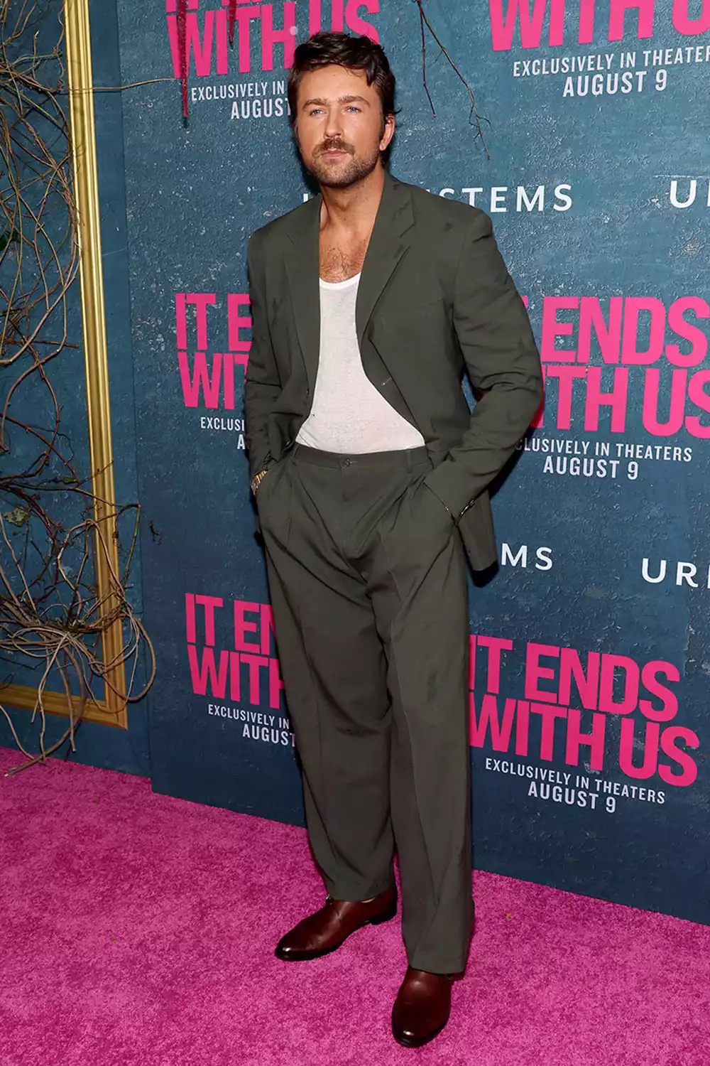 NEW YORK, NEW YORK - AUGUST 06: Brandon Sklenar attends the